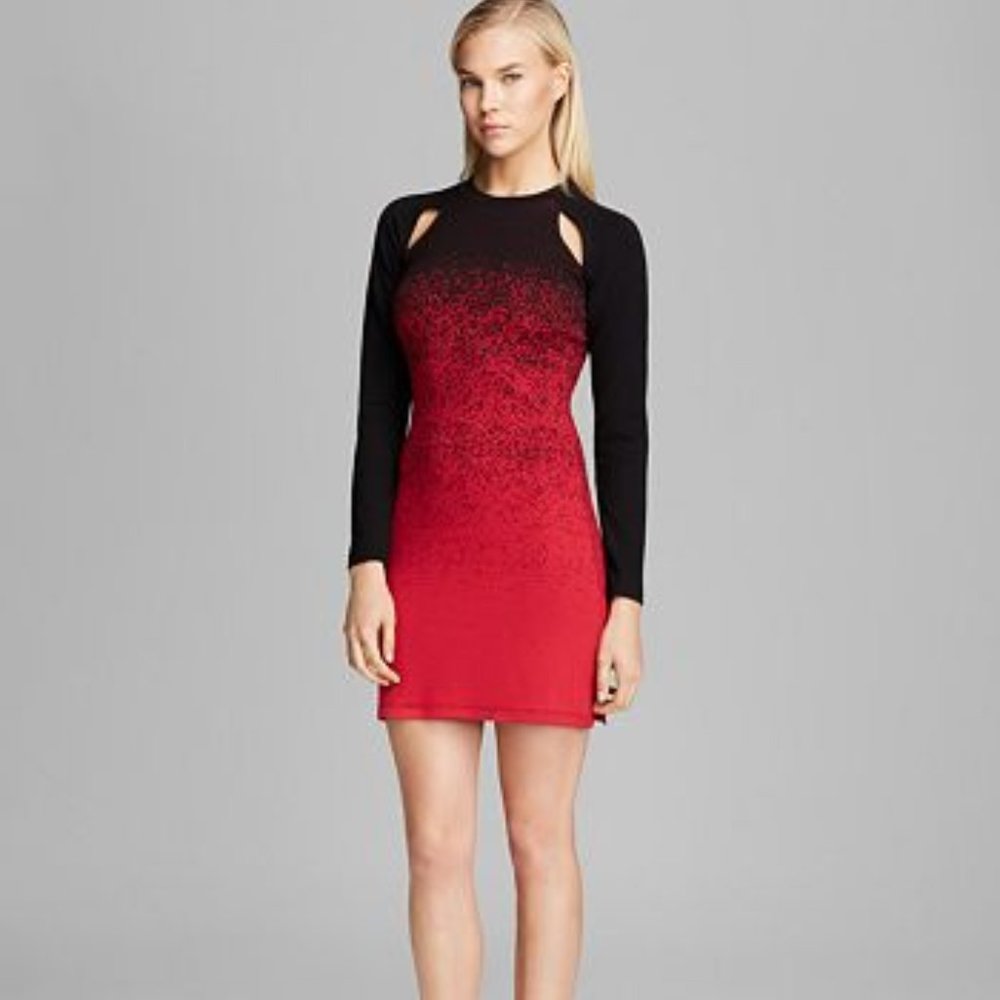 French Connection Ombre Dust Jersey Dress Size 0